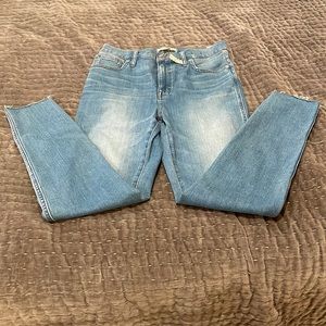 Madewell 10 in skinny high rise jeans